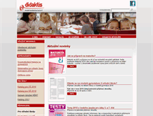 Tablet Screenshot of didaktis.cz